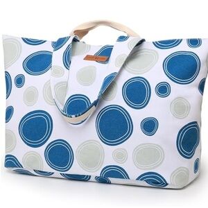 🆕 GLORIEROO Extra Large Beach Bag for Women, Waterproof Over-SizeTote -5 Pockets